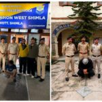 बैकवर्ड लिंकज से इंटरस्टेट ड्रग नेटवर्क पर शिमला पुलिस का शिकंजा, 2 मुख्य सप्लायर गिरफ्तार।